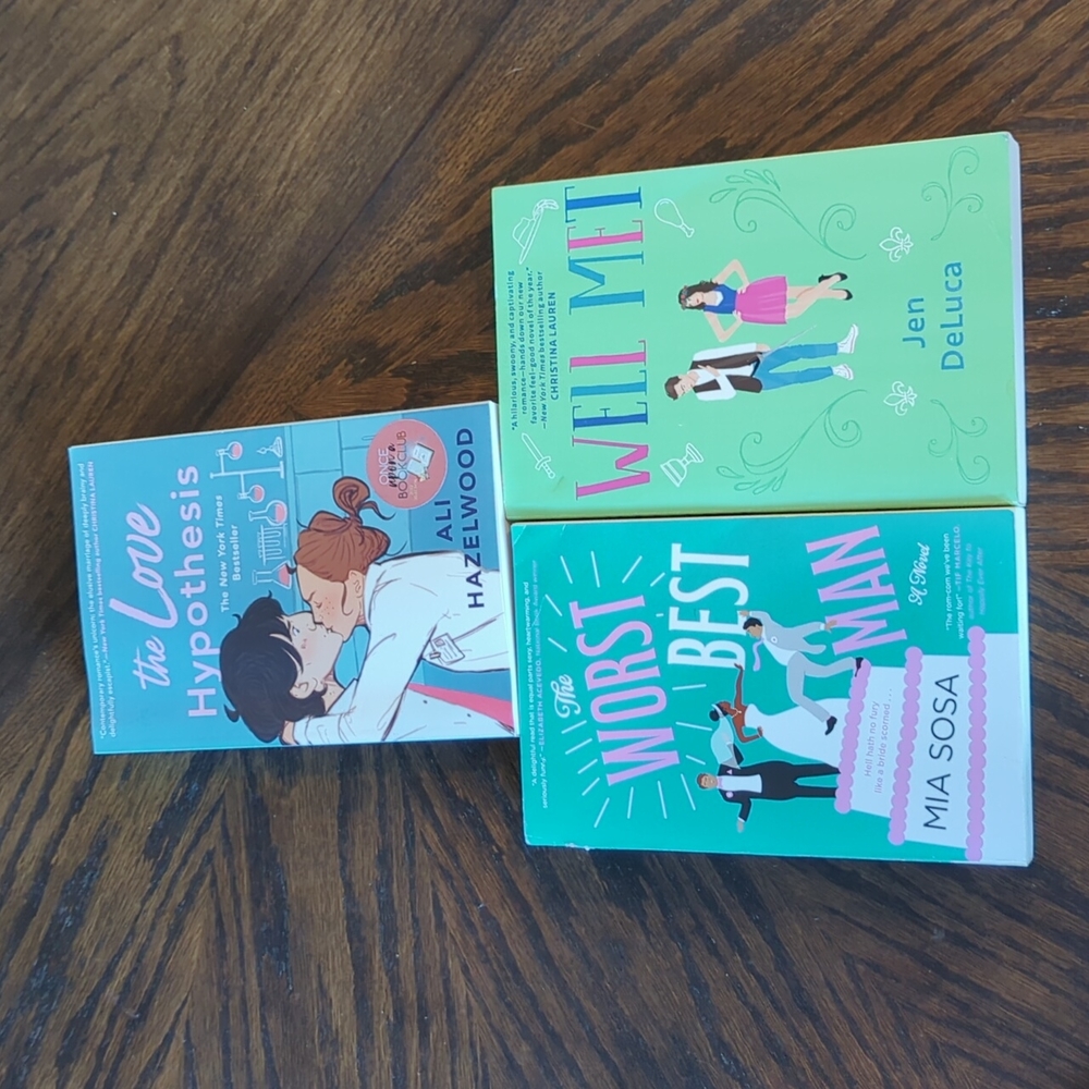 3 contemporary romance books